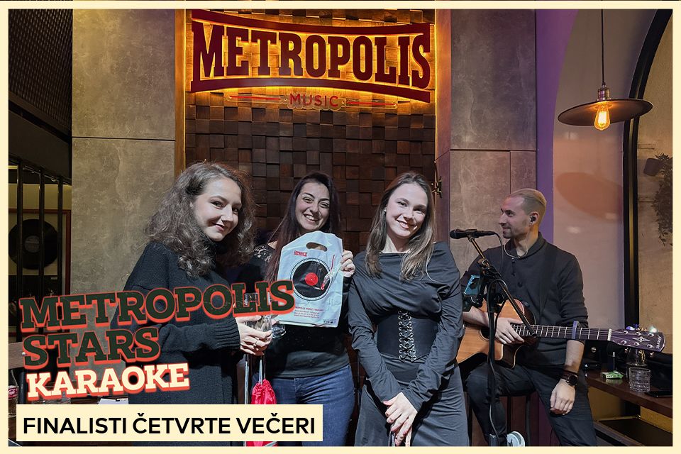 METROPOLIS STARS - NOĆ FANTASTIČNIH ŽENSKIH VOKALA U METROPOLISU!